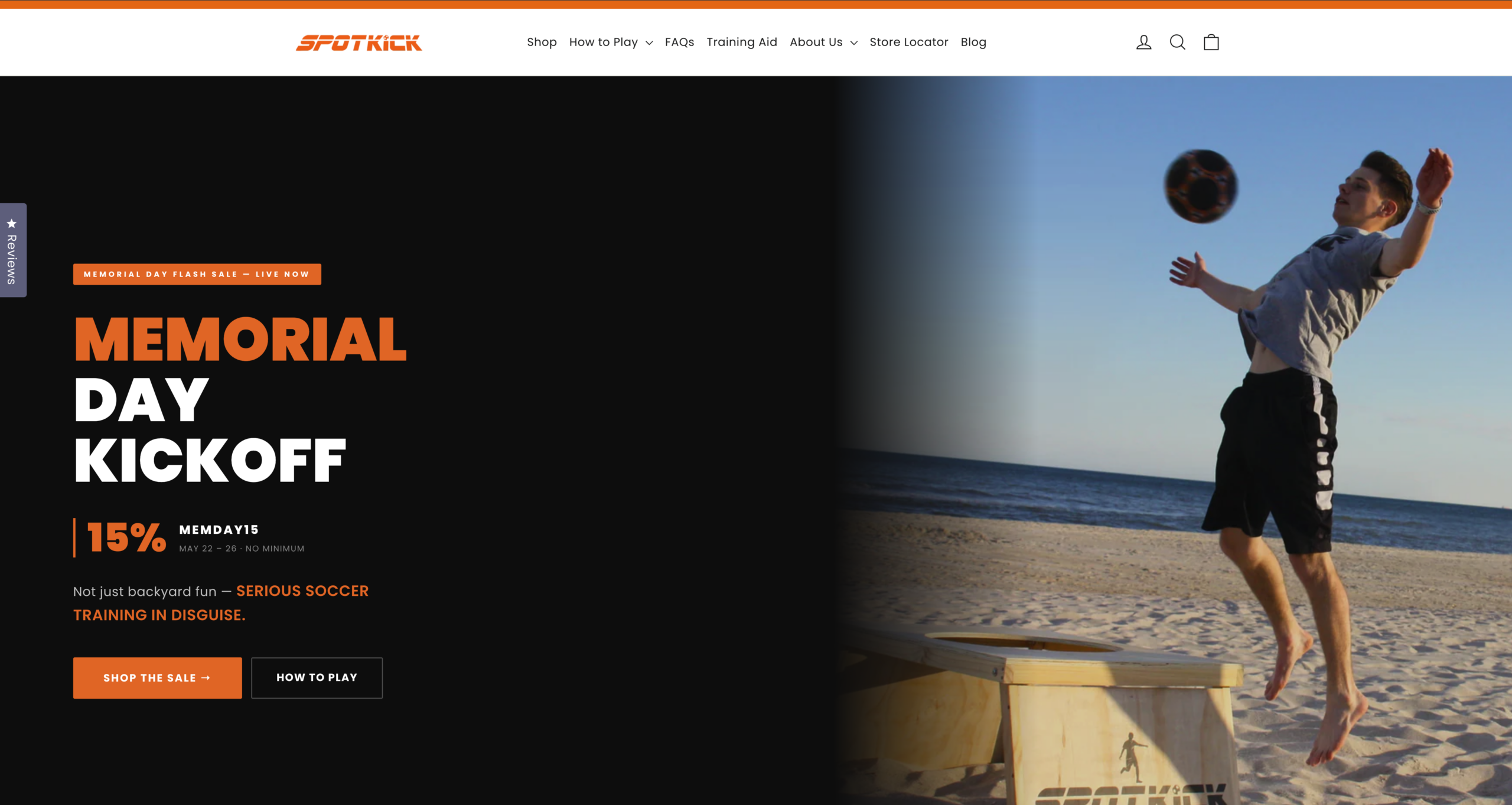 High-converting Shopify landing page